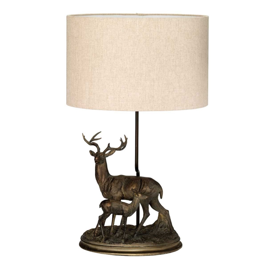 Elstead - Stolní lampa AMELIA 1xE27/40W/230V bronzová