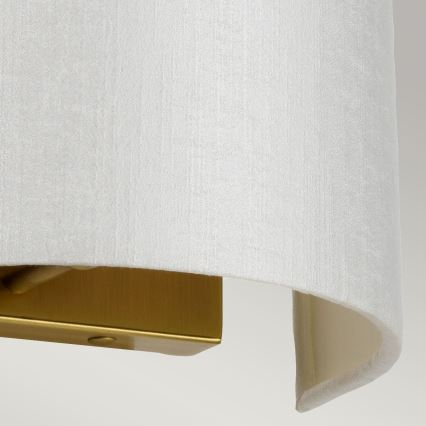 Elstead - Nástěnné svítidlo COOPER 1xE27/60W/230V zlatá