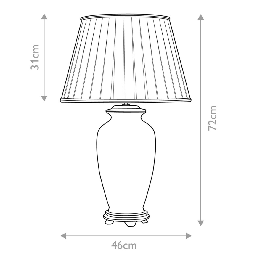 Elstead - Stolní lampa PING 1xE27/60W/230V