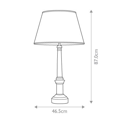 Elstead - Stolní lampa STRASBOURG 1xE27/60W/230V
