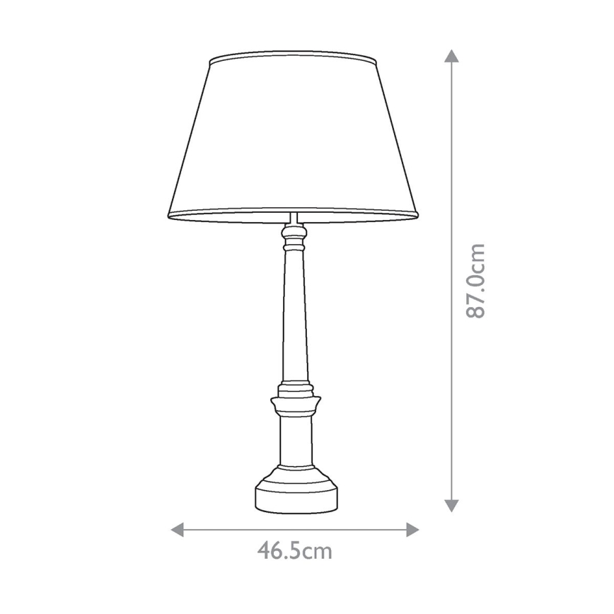 Elstead - Stolní lampa STRASBOURG 1xE27/60W/230V