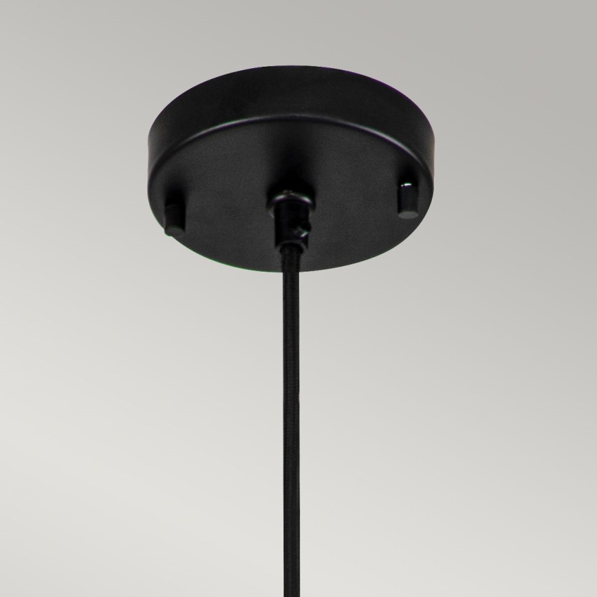 Elstead - Lustr na lanku ETOILE 1xE27/60W/230V pr. 17,8 cm černá