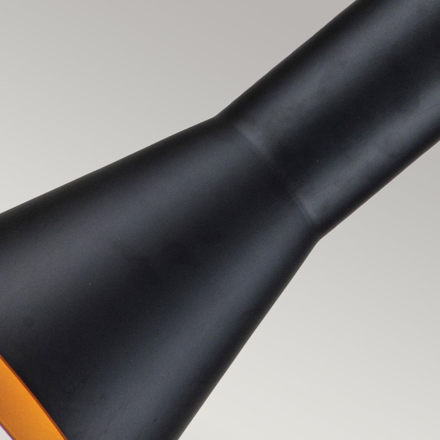 Elstead - Lustr na lanku ETOILE 1xE27/60W/230V pr. 17,8 cm černá