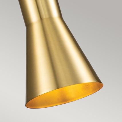 Elstead - Lustr na lanku ETOILE 1xE27/60W/230V pr. 13,3 cm zlatá