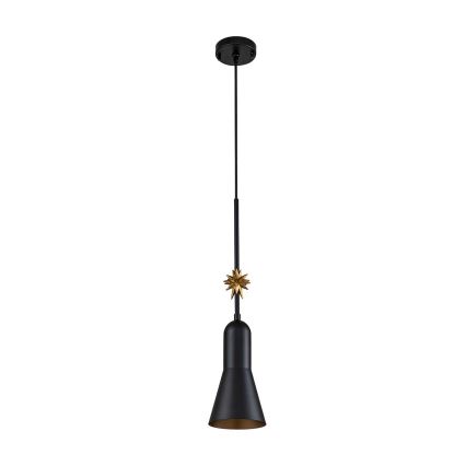 Elstead - Lustr na lanku ETOILE 1xE27/60W/230V pr. 13,3 cm černá