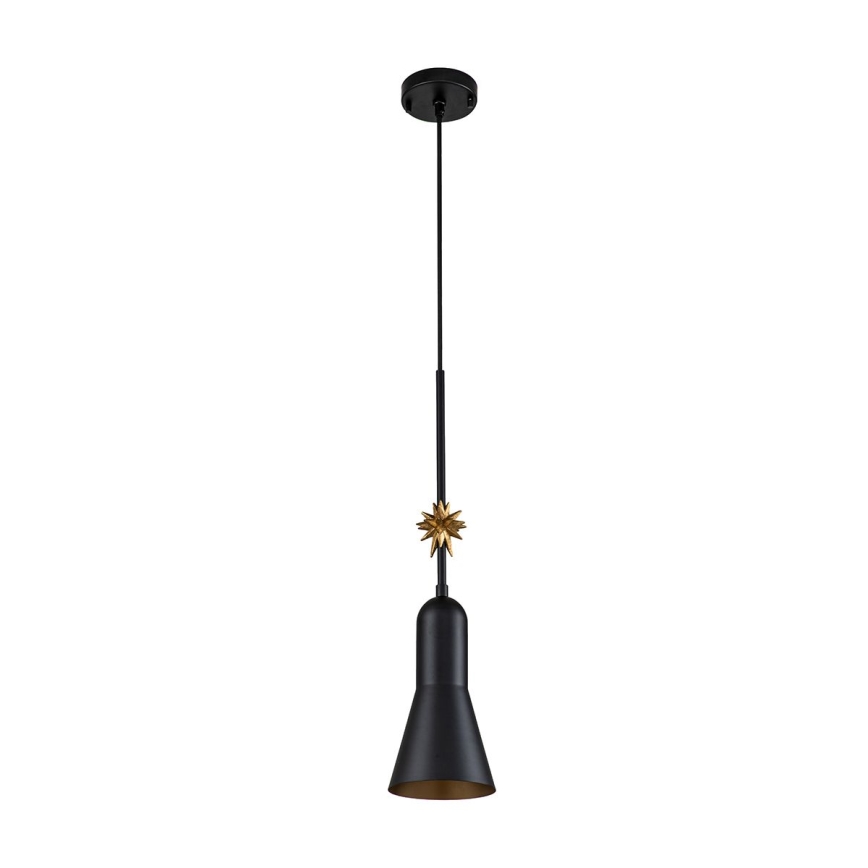 Elstead - Lustr na lanku ETOILE 1xE27/60W/230V pr. 13,3 cm černá