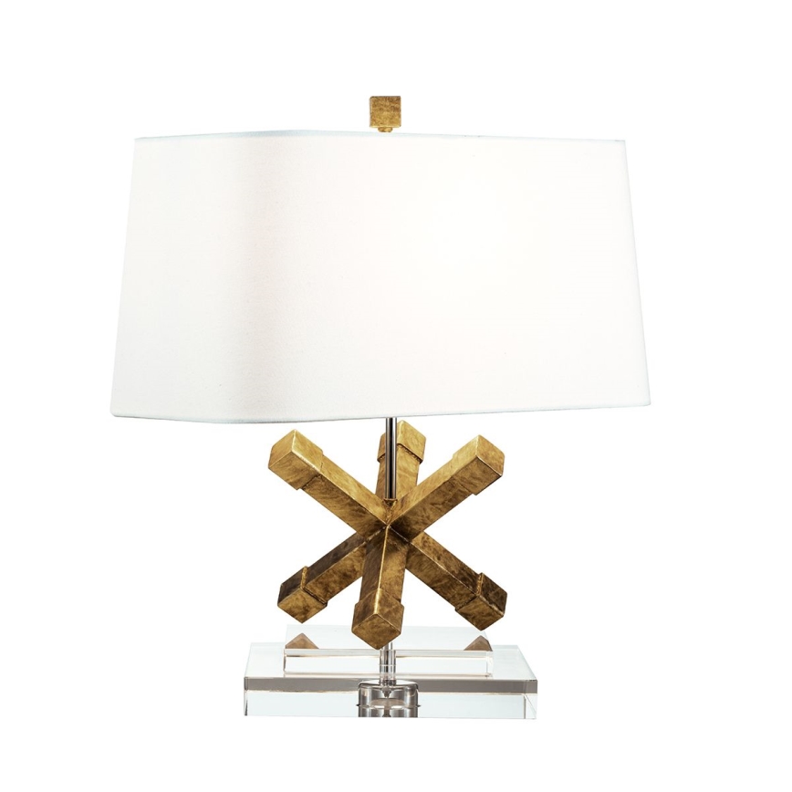 Elstead - Stolní lampa JACKSON SQUARE 1xE27/60W/230V