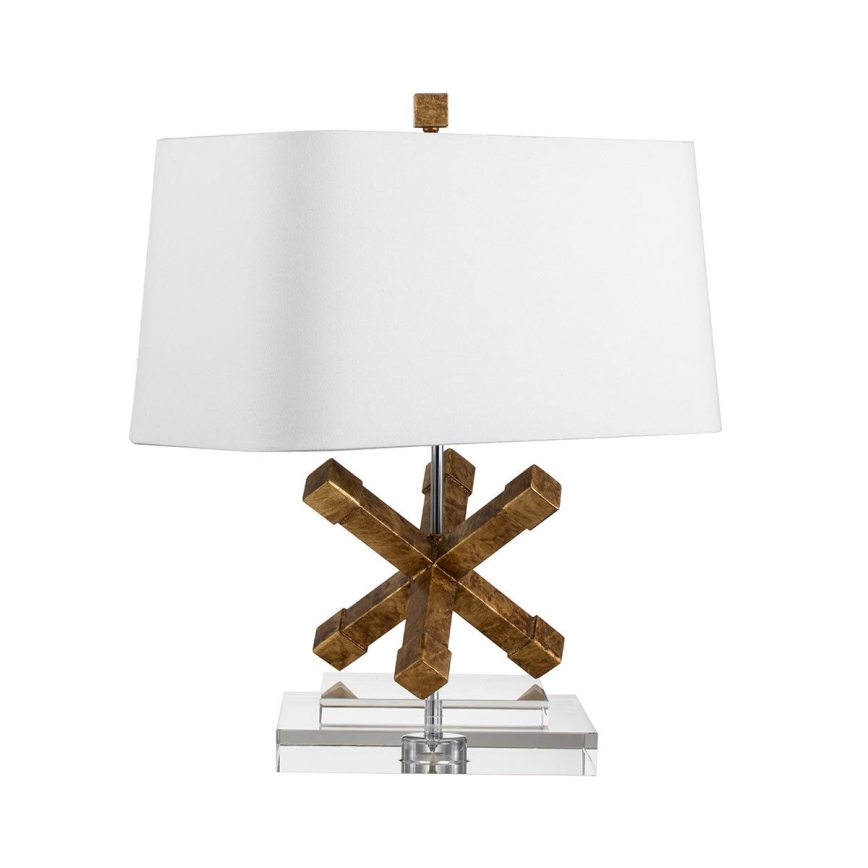 Elstead - Stolní lampa JACKSON SQUARE 1xE27/60W/230V