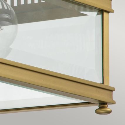 Elstead - Venkovní stropní svítidlo HOLBORN 2xE27/60W/230V IP44 zlatá