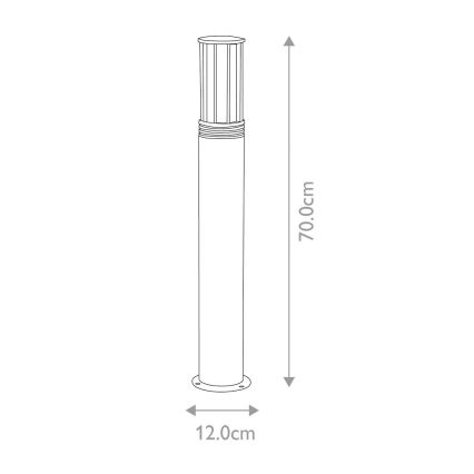 Elstead - Venkovní lampa HORNSEA 1xE27/40W/230V IP55
