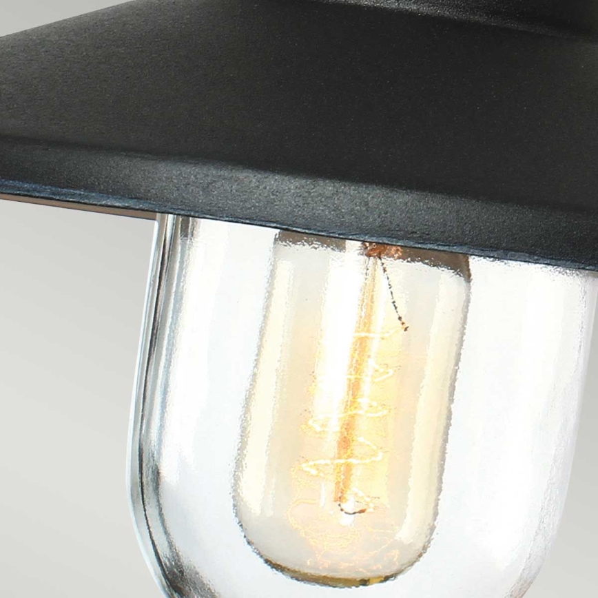 Elstead - Venkovní svítidlo KLAMPENBORG 1xE27/60W/230V IP44 černá