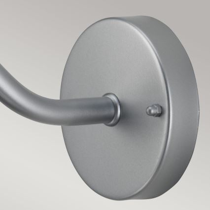 Elstead - Venkovní nástěnné svítidlo KLAMPENBORG 1xE27/60W/230V IP44 matný chrom