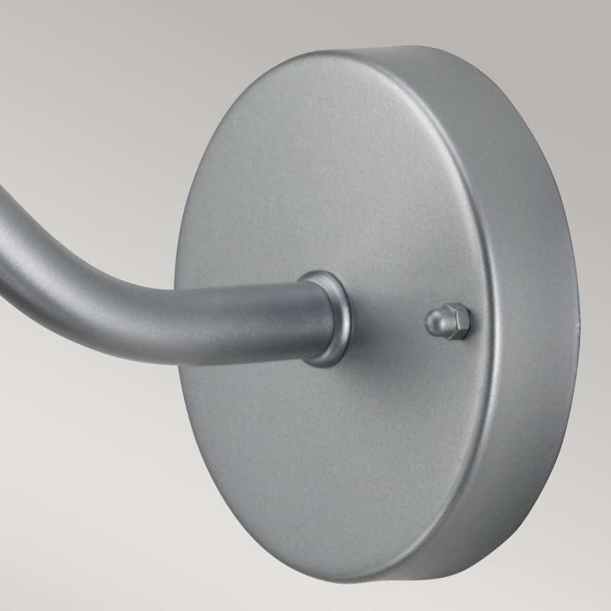 Elstead - Venkovní nástěnné svítidlo KLAMPENBORG 1xE27/60W/230V IP44 matný chrom