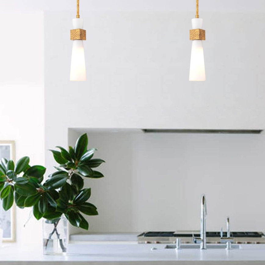 Elstead - Lustr na tyči KRISTY 1xE27/40W/230V pr. 15,2 cm měděná