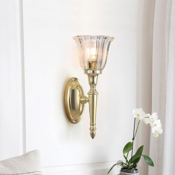 Elstead - LED Koupelnové nástěnné svítidlo DRYDEN 1xG9/3W/230V IP44 zlatá