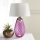 Elstead - LED Stolní lampa LENA 1xE27/40W/230V + 1xGU10/7W 74 cm růžová/bílá