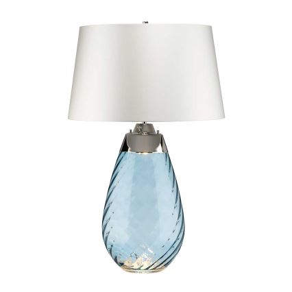 Elstead - LED Stolní lampa LENA 1xE27/40W/230V + 1xGU10/7W 74 cm modrá/bílá