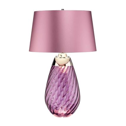 Elstead - LED Stolní lampa LENA 1xE27/40W/230V + 1xGU10/7W 74 cm růžová