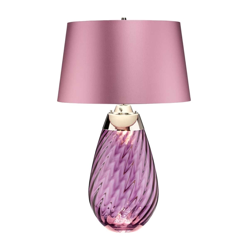 Elstead - LED Stolní lampa LENA 1xE27/40W/230V + 1xGU10/7W 74 cm růžová