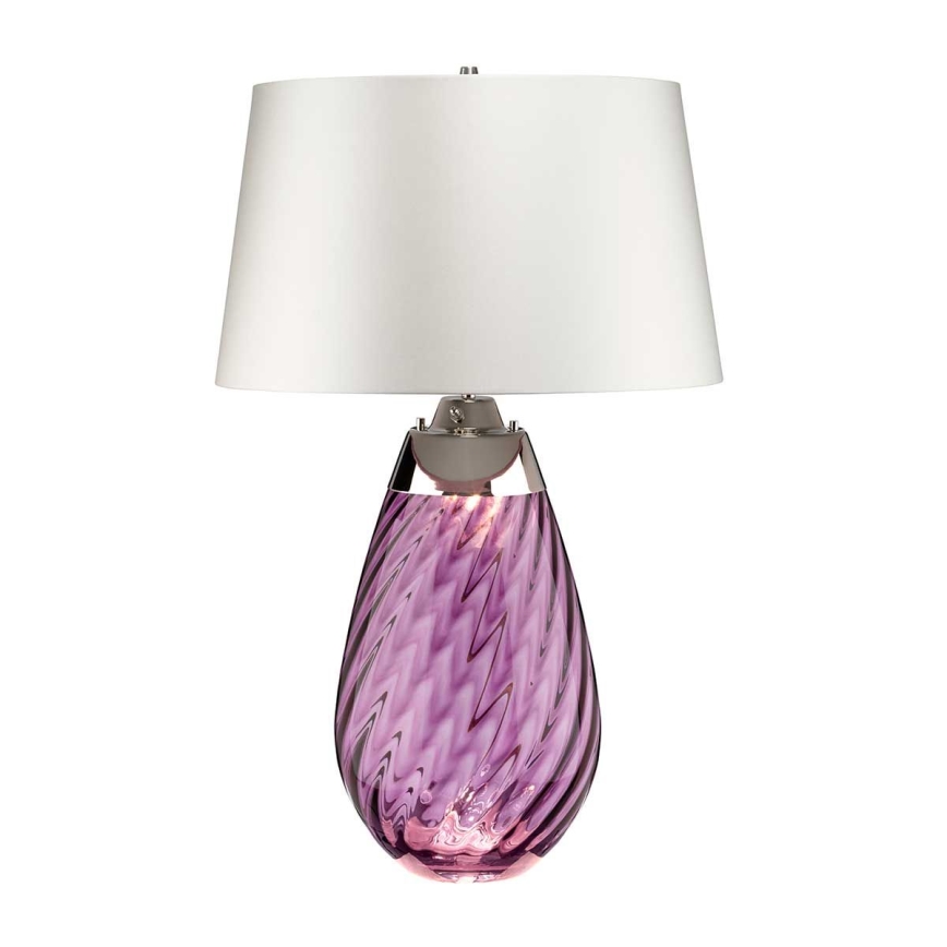 Elstead - LED Stolní lampa LENA 1xE27/40W/230V + 1xGU10/7W 74 cm růžová/bílá