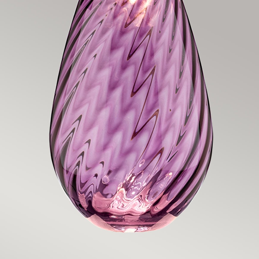 Elstead - LED Stolní lampa LENA 1xE27/40W/230V + 1xGU10/7W 74 cm růžová/bílá