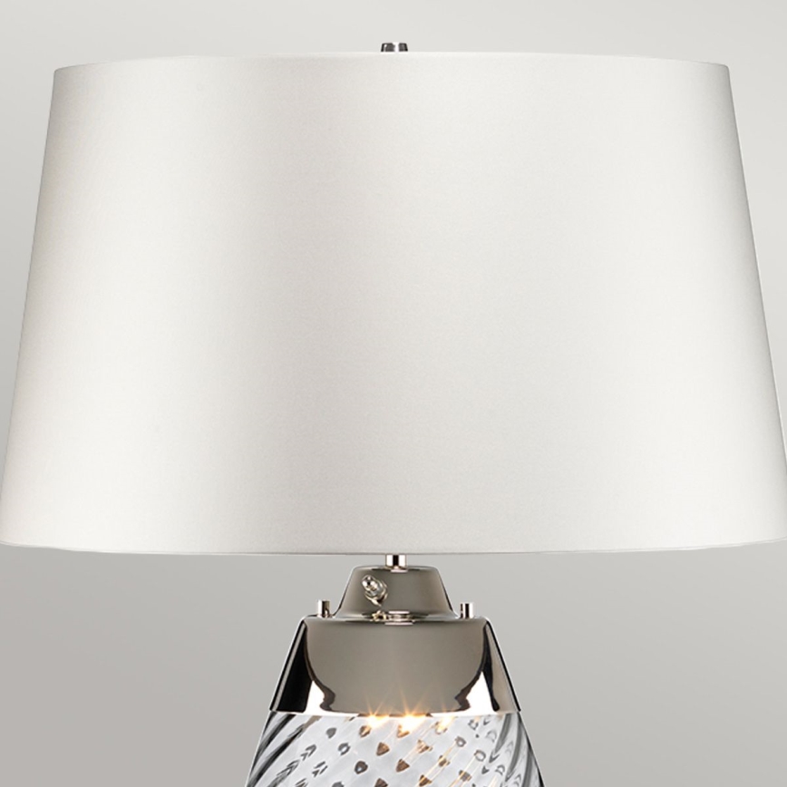 Elstead - LED Stolní lampa LENA 1xE27/60W/230V + 1xGU10/7W 60,5cm modrá/bílá