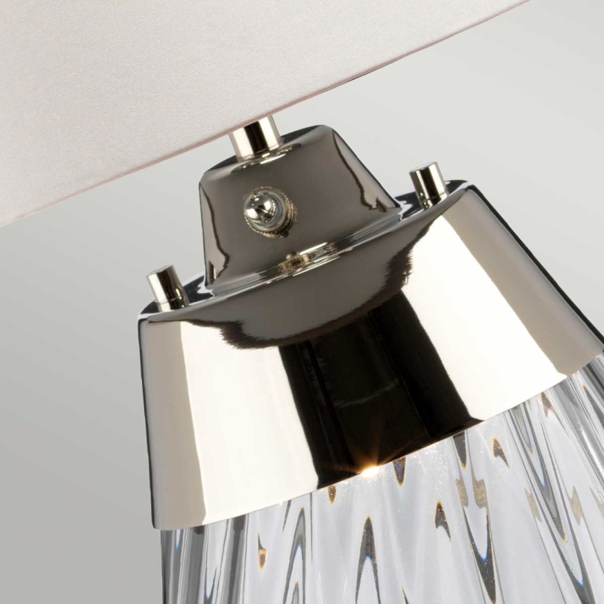 Elstead - LED Stolní lampa LENA 1xE27/60W/230V + 1xGU10/7W 60,5 cm bílá