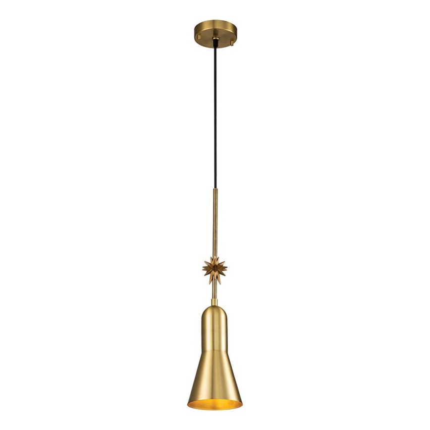 Elstead - Lustr na lanku ETOILE 1xE27/60W/230V pr. 13,3 cm zlatá