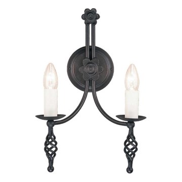 Elstead - Nástěnné svítidlo BELFRY 2xE14/60W/230V