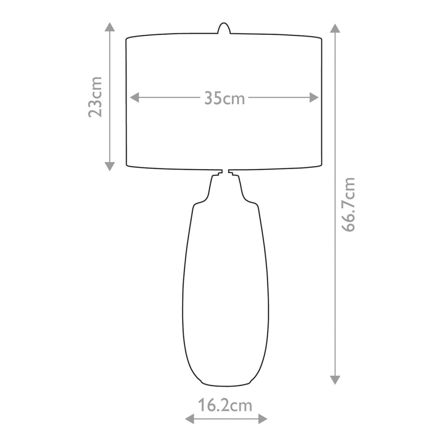 Elstead - Stolní lampa NEWHAM 1xE27/60W/230V