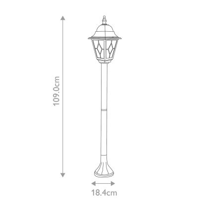 Elstead - Venkovní lampa NORFOLK 1xE27/100W/230V IP43   