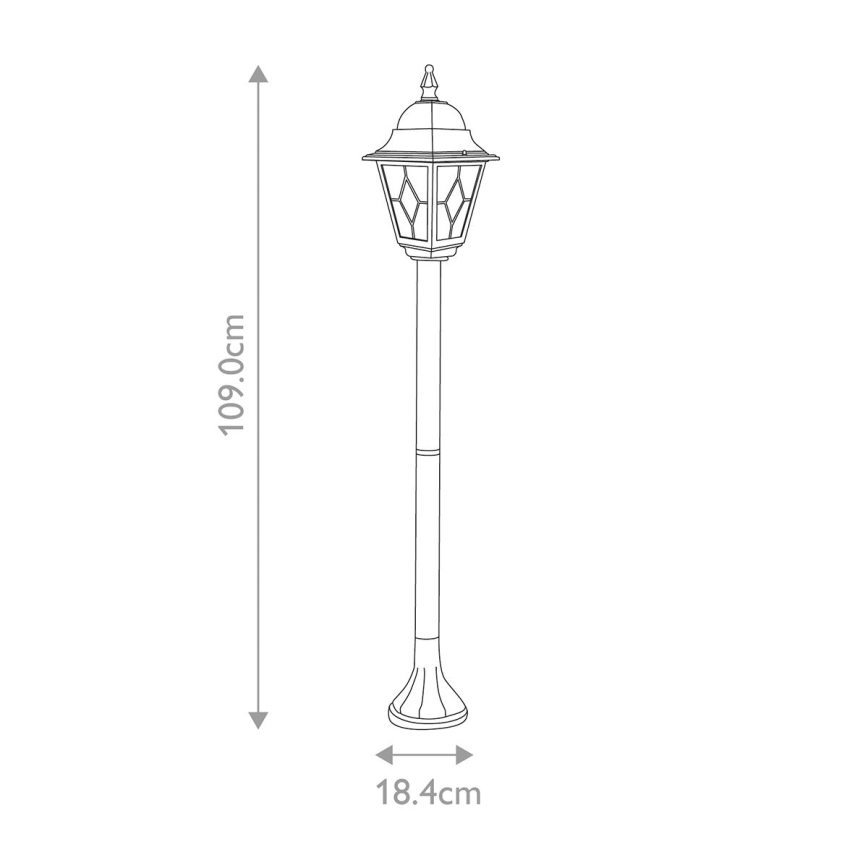 Elstead - Venkovní lampa NORFOLK 1xE27/100W/230V IP43   