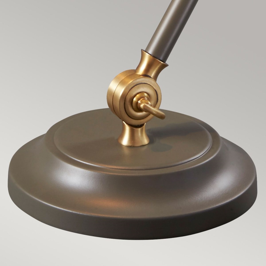 Elstead - Stolní lampa PROVENCE ELEMENT 1xE27/60W/230V šedá