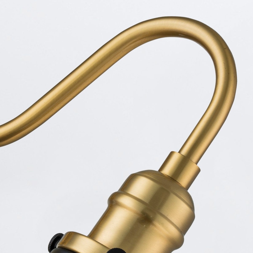 Elstead PV1-AB-MB - Nástěnné svítidlo PROVENCE 1xE27/60W/230V zlatá/černá