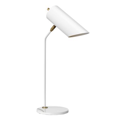Elstead - Stolní lampa QUINTO 1xE27/8W/230V bílá   