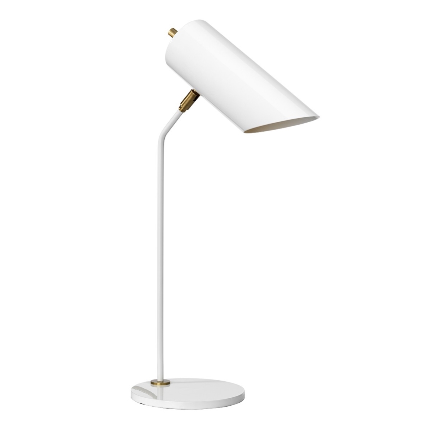 Elstead - Stolní lampa QUINTO 1xE27/8W/230V bílá   