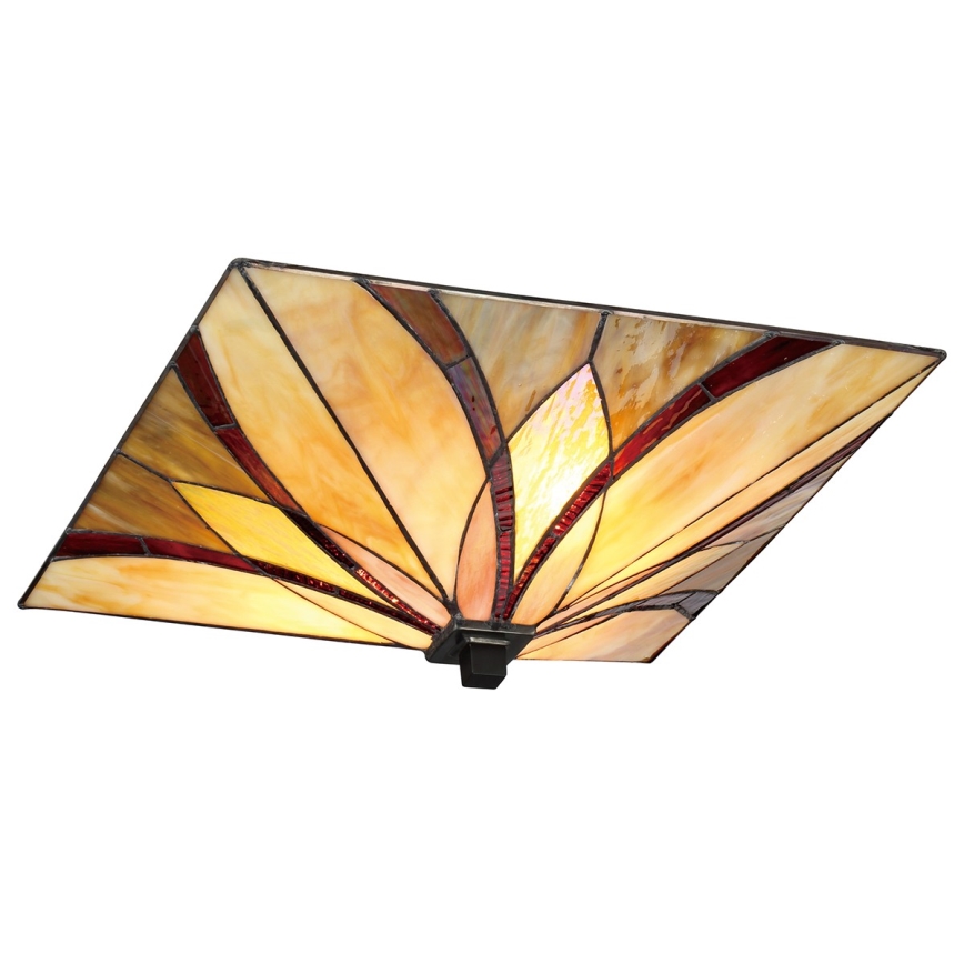 Elstead - Stropní svítidlo Tiffany ASHEVILLE 2xE27/60W/230V