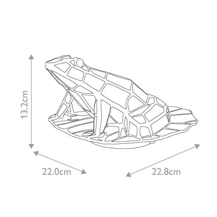 Elstead - LED Dekorační svítidlo TIFFANY 1xG9/3W/12V žába