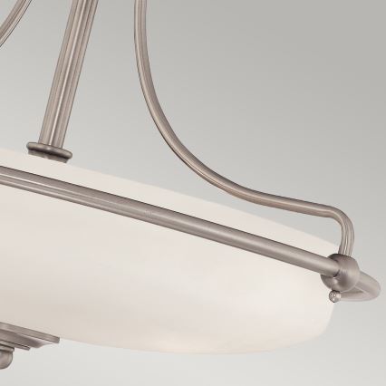 Elstead - Přisazený lustr GRIFFIN 4xE27/100W/230V matný chrom