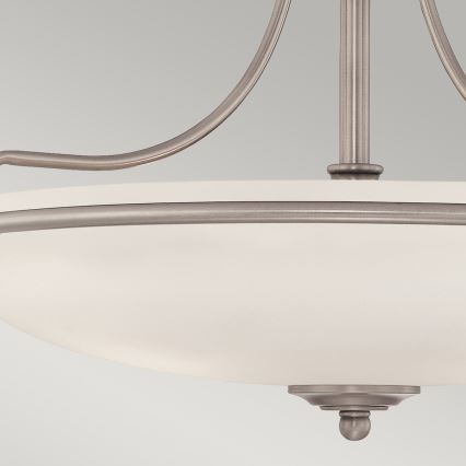 Elstead - Přisazený lustr GRIFFIN 4xE27/100W/230V matný chrom