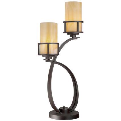 Elstead - Stolní lampa KYLE 2xE27/100W/230V    