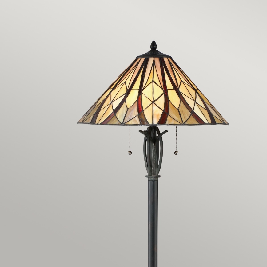 Elstead - Stojací lampa Tiffany VICTORY 2xE27/60W/230V