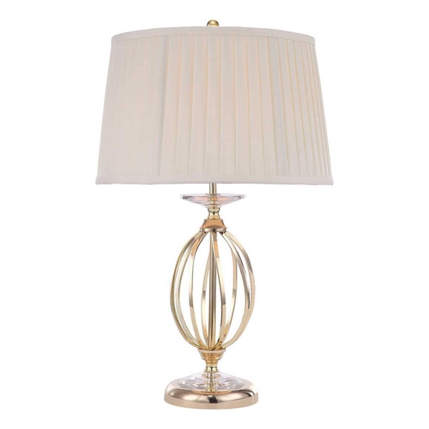 Elstead - Stolní lampa AEGEAN 1xE27/60W/230V zlatá