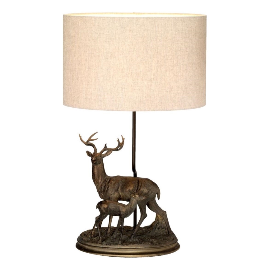Elstead - Stolní lampa AMELIA 1xE27/40W/230V bronzová