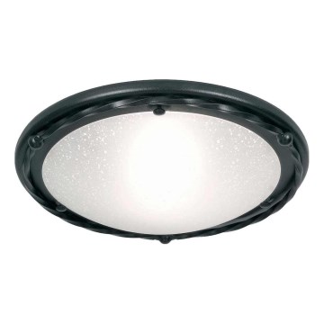 Elstead - Stropní svítidlo PEMBROKE 1xE27/60W/230V černá