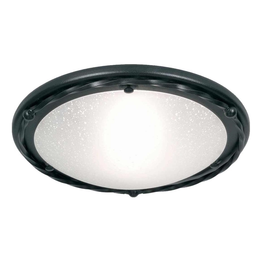 Elstead - Stropní svítidlo PEMBROKE 1xE27/60W/230V černá