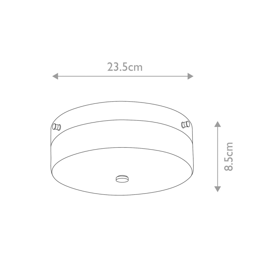 Elstead - LED Koupelnové stropní svítidlo TAMAR 1xGX53/5,7W/230V IP44