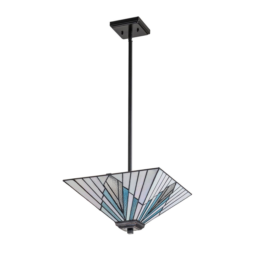 Elstead - Lustr na tyči ALDERLEY 2xE27/60W/230V