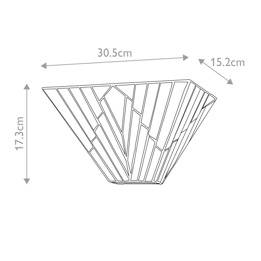 Elstead - Nástěnné svítidlo ALDERLEY 2xE14/40W/230V