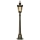 Elstead - Venkovní lampa PHILADELPHIA 1xE27/100W/230V IP44 černá